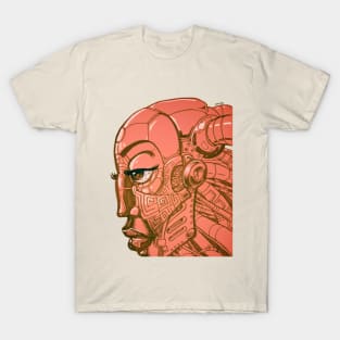 Robot Lady - Bubblegum T-Shirt